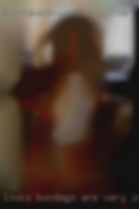 Looks bondage are very important girls to me.